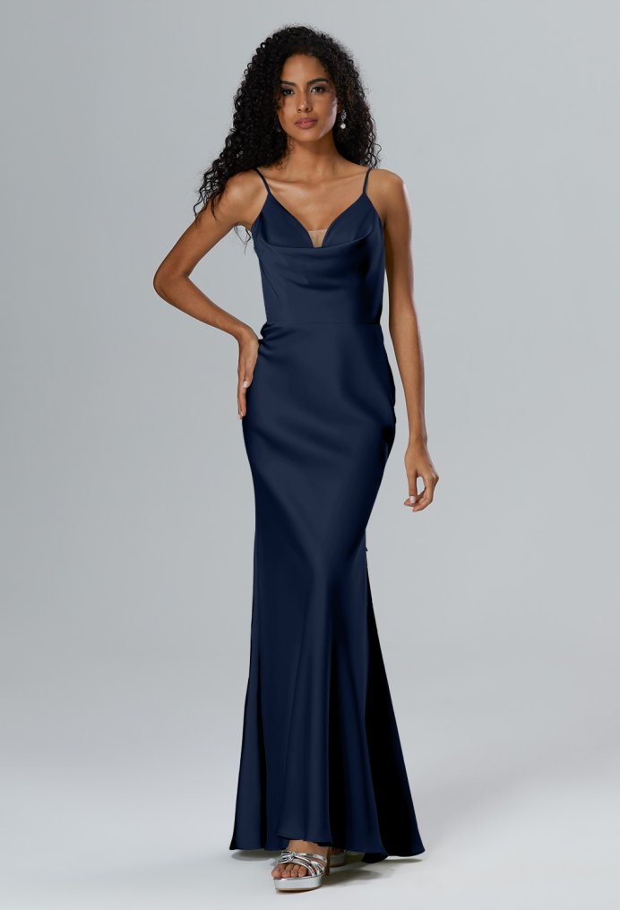 AW Wilda Dark Navy  Formal Dresses
